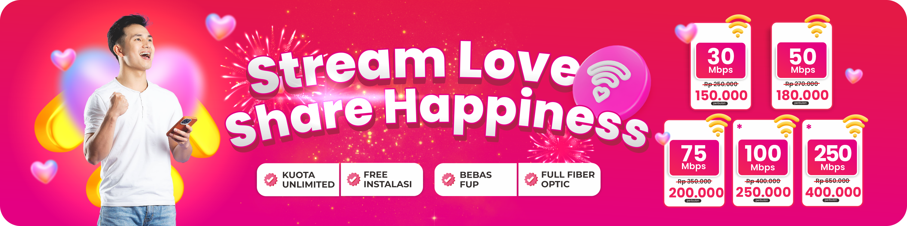 Carousel Stream Love Share Happiness