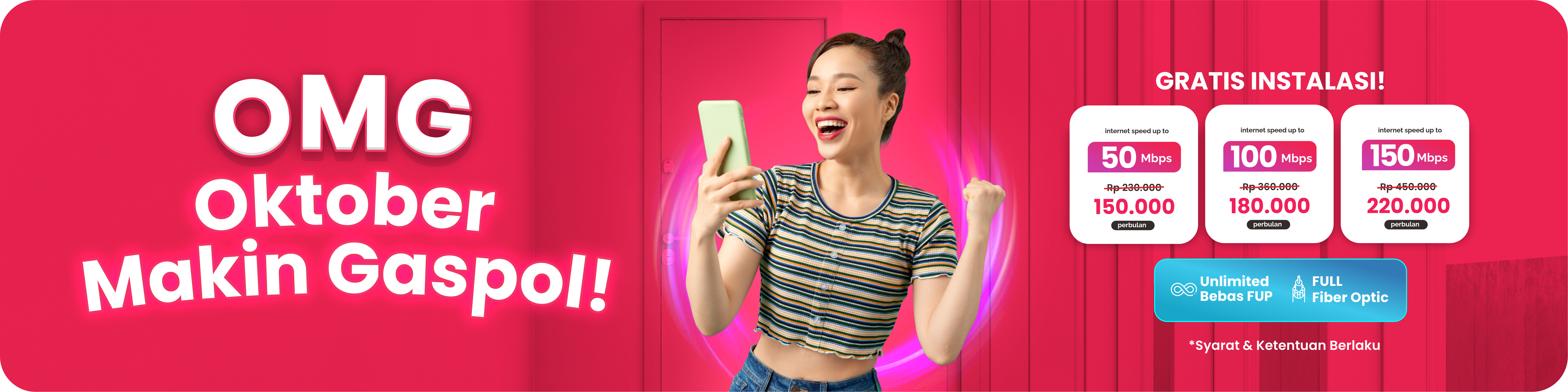 Carousel OKTOBER MAKIN GASPOL!